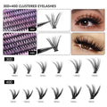 Sectional False Eyelashes, 12 Rows - Single Box - view 4