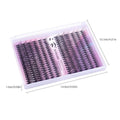 Sectional False Eyelashes, 12 Rows - Single Box - view 5