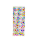 Self-Adhesive Acrylic Rhinestone Stickers, 6 mm, Pack of 504 - Multicolour - view 3