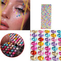 Self-Adhesive Acrylic Rhinestone Stickers, 6 mm, Pack of 504 - Silver - view 5
