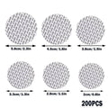 Self Adhesive Bottle Cap Sealing Liners, Pack of 200 - 2 cm - view 4