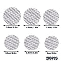 Self Adhesive Bottle Cap Sealing Liners, Pack of 200 - 3.3 cm - view 4