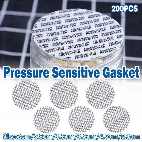 Self Adhesive Bottle Cap Sealing Liners, Pack of 200 - 4.5 cm - view 2