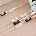 Self-Adhesive Cable Clips Cord Organiser - Large Size, White, 16 Pieces - view 5