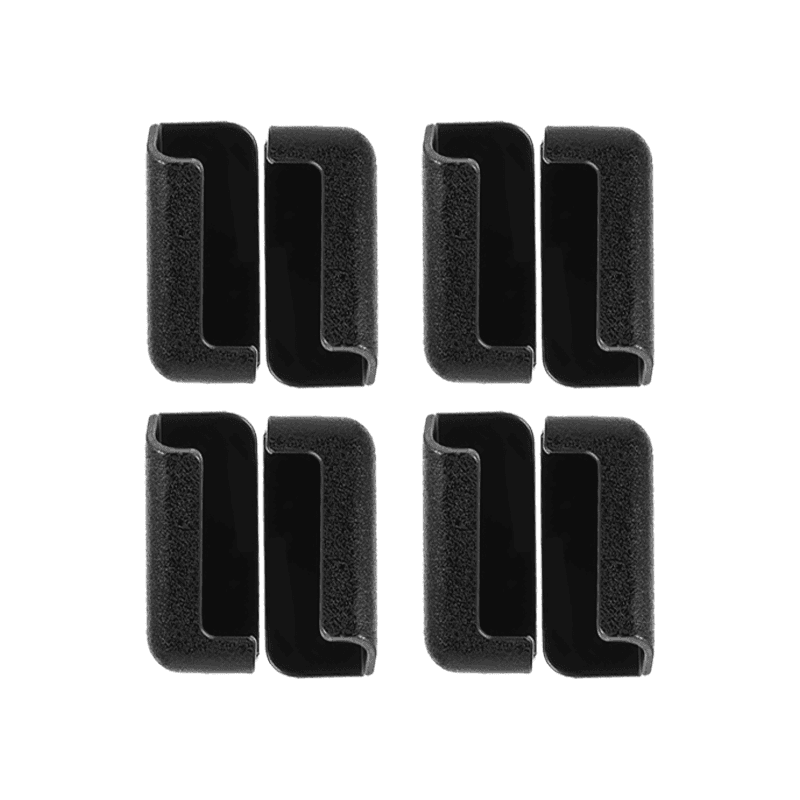 Self Adhesive Car Dashboard Phone Holder, Adjustable Width - 4 Pairs