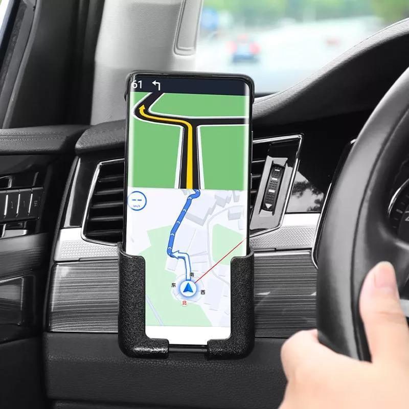 Self Adhesive Car Dashboard Phone Holder, Adjustable Width - 6 Pairs - view 5