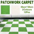 Self-Adhesive Carpet Tiles, 30 x 30 cm, Pack of 12 - Beige - view 2