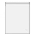 Self-Adhesive Clear OPP Cellophane Bags with Air Hole - 32 x 40 cm with 4 cm Flap, Pack of 100