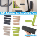 Self-Adhesive Cylindrical Cat Scratcher Pads for Cat Tree Post - Dark Grey, Pack of 4 - view 2