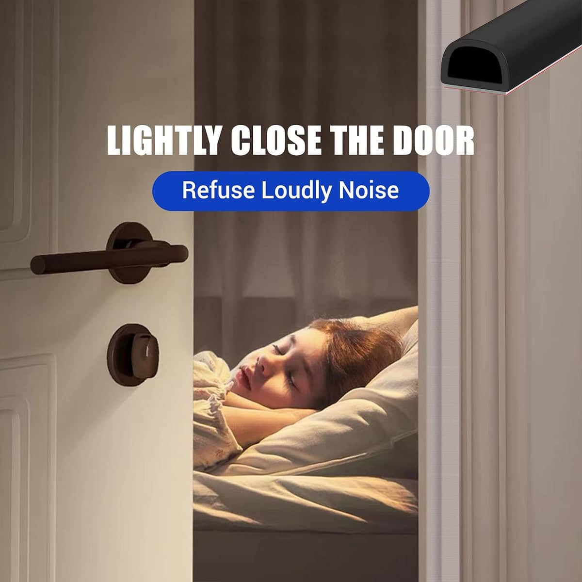 Self Adhesive Door and Window Sealing Strip, 6 m for Soundproof, Dustproof and Windproof Use - view 4