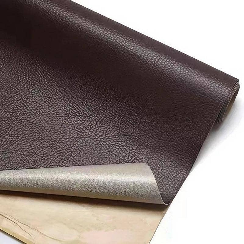 Self Adhesive Faux Leather Repair Patches, 20 x 30 cm, Pack of 2 - Dark Brown