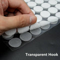 Self-Adhesive Hook and Loop Dots - White, 15mm, Pack of 102 Pairs - view 5