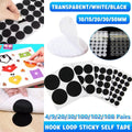 Self-Adhesive Hook and Loop Dots - White, 50mm, Pack of 4 Pairs - view 2