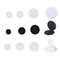 Self-Adhesive Hook and Loop Dots - White, 50mm, Pack of 4 Pairs - view 3
