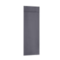 Self-Adhesive Light Blocking Door Curtain 173 x 66 cm - Grey