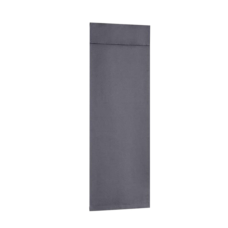 Self-Adhesive Light Blocking Door Curtain 173 x 66 cm - Grey