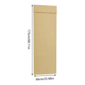 Self-Adhesive Light Blocking Door Curtain 173 x 66 cm - Grey - view 4