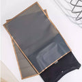 Self-Adhesive Plastic Clothing Bags 28 x 40 cm, Pack of 50 - Khaki - view 4