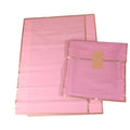 Self-Adhesive Plastic Clothing Bags 28 x 40 cm, Pack of 50 - Pink