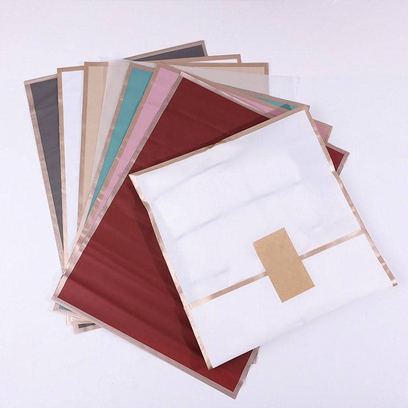 Self-Adhesive Plastic Clothing Bags 28 x 40 cm, Pack of 50 - Pink - view 2