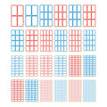 Self-Adhesive Price Labels - Red Border, 2.9 x 2 cm, 100 Pack - view 3