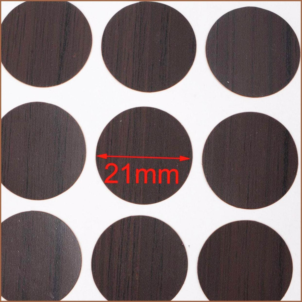 Self Adhesive Screw Cover Caps 20mm, 54 Pack - PC 010 - view 6