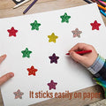 Self-Adhesive Star and Heart Glitter Reward Chart Stickers, Pack of 10 Rolls - view 4