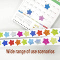 Self-Adhesive Star and Heart Glitter Reward Chart Stickers, Pack of 10 Rolls - view 5