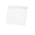 Self Adhesive Translucent Cellophane Candy Bags - Pack of 100, 14 x 14 cm