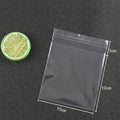 Self Adhesive Translucent Cellophane Candy Bags - Pack of 100, 14 x 14 cm - view 4