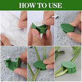 Self-Adhesive Wall Plant Clips for Climbing Vines - Green, Pack of 20 - view 3