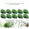 Self-Adhesive Wall Plant Clips for Climbing Vines - Green, Pack of 20 - view 5