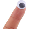 Self-Adhesive Wiggly Googly Eyes for Craft, Moveable Black Eyes, 730 Pieces - view 5