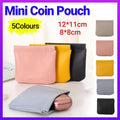 Self-Closing Pocket Cosmetic Bag - Yellow, Large (11 x 12 cm) - view 2