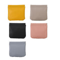 Self-Closing Pocket Cosmetic Bag - Yellow, Large (11 x 12 cm) - view 3