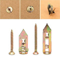 Self-Drilling Drywall Anchors and Screws Kit - 12 x 30 mm, Pack of 100 - view 5