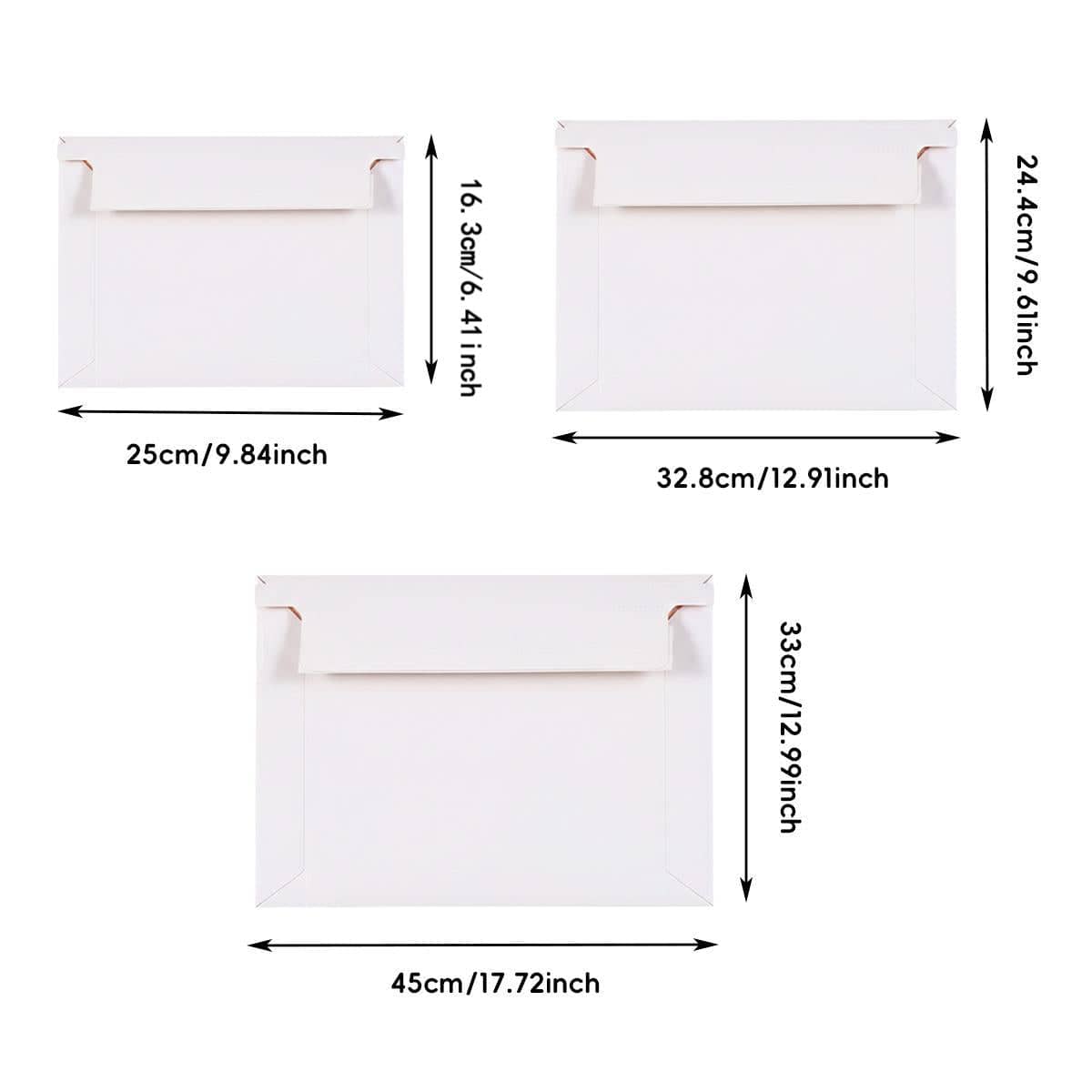 Self-Seal Mailing Envelopes - A4 (24.4 x 32.8 cm), Pack of 50 - view 4