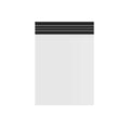 Self Sealing Poly Mailer Satchel Courier Bags, Pack of 100 - 17 x 30cm