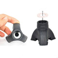 Self-Standing Tripod Rubber Cane Tip - Black - view 5