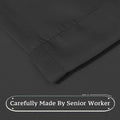 Semi Blackout Curtains, Pack of 2 - Black, 132 x 160 cm - view 4