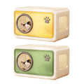 Semi-Enclosed Indoor Cat House with Round Porthole, 46.5 x 30.5 x 30 cm - Green - view 3