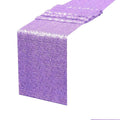 Sequin Table Runner, 30 x 180 cm - Purple
