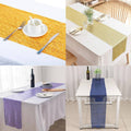 Sequin Table Runner, 30 x 180 cm - Yellow - view 5