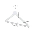 Set of 10 Wooden Suit Hangers for Coats, Jackets, Dress Pants and Skirts - view 3