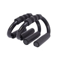 Set of 2 S-Shape Push-Up Bars with Foam Grips for Home Workouts - view 2
