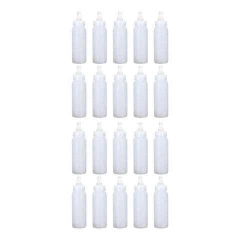 Set of 20 Animal Feeding Bottles 250 ml with Silicone Teats for Lambs and Calves - view 2