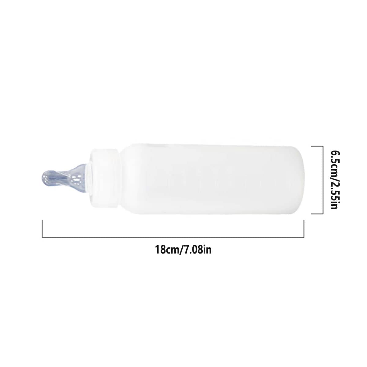 Set of 20 Animal Feeding Bottles 250 ml with Silicone Teats for Lambs and Calves - view 3