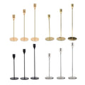 Set of 3 Decorative Candlestick Holders for Taper Candles - Black - view 3