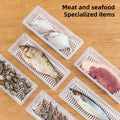 Set of 4 Airtight Food Storage Containers for Fridge and Freezer with Snap Lock Lids - view 5