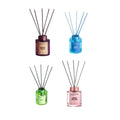 Set of 5 Rattan Reed Diffusers, 120 ml Fireless Aromatherapy Home Fragrance - Mint - view 3
